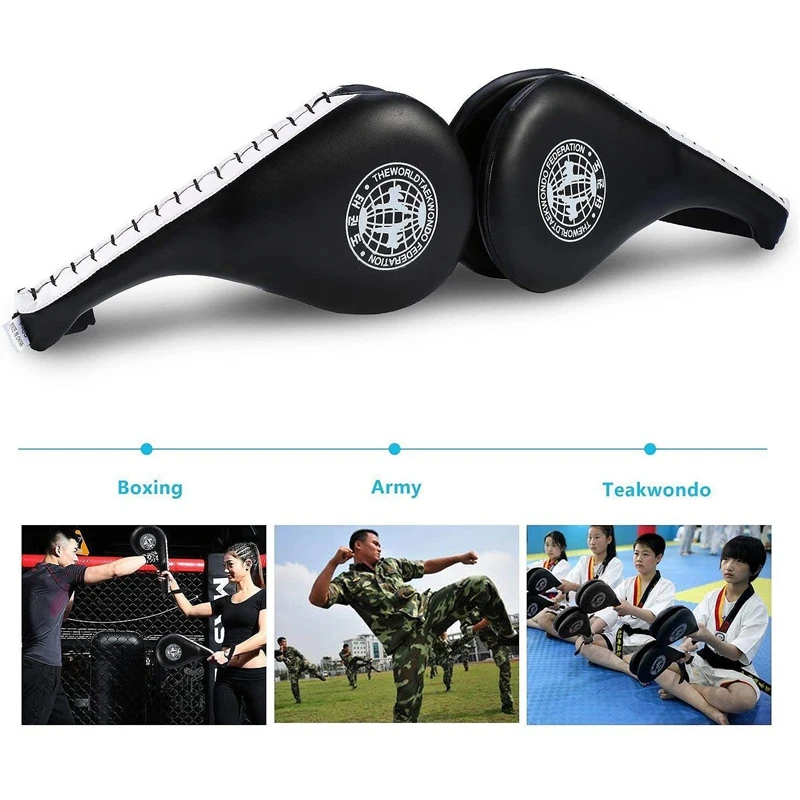 Тхэквондо двойной удар Pad Target Tae Kwon Do карате кикбоксинг тренировка ногами
