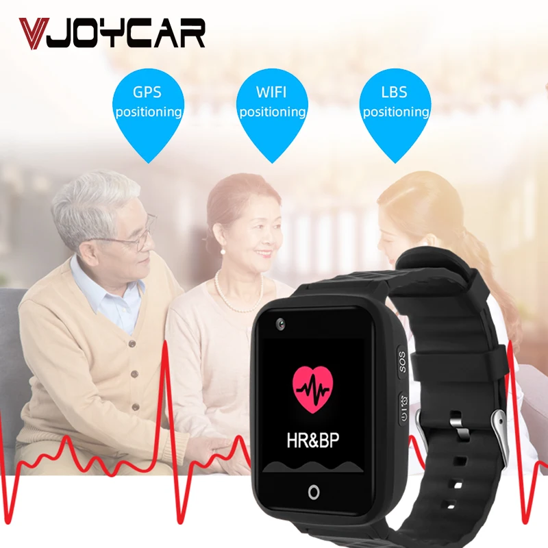 

4G Elderly Smart Watch Heart Rate GPS WIFI Positioning Tracker Watch Voice Call Smartwatch Fall Alarm for Old Man