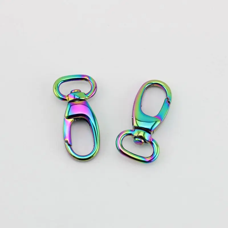 Num 1 Rainbow 10-50 шт, 7 ходовых стилей переливчатая Радуга триггер оснастки крюк, поворотные крючки аппаратные крючки для шитья - Цвет: Num 1 Rainbow