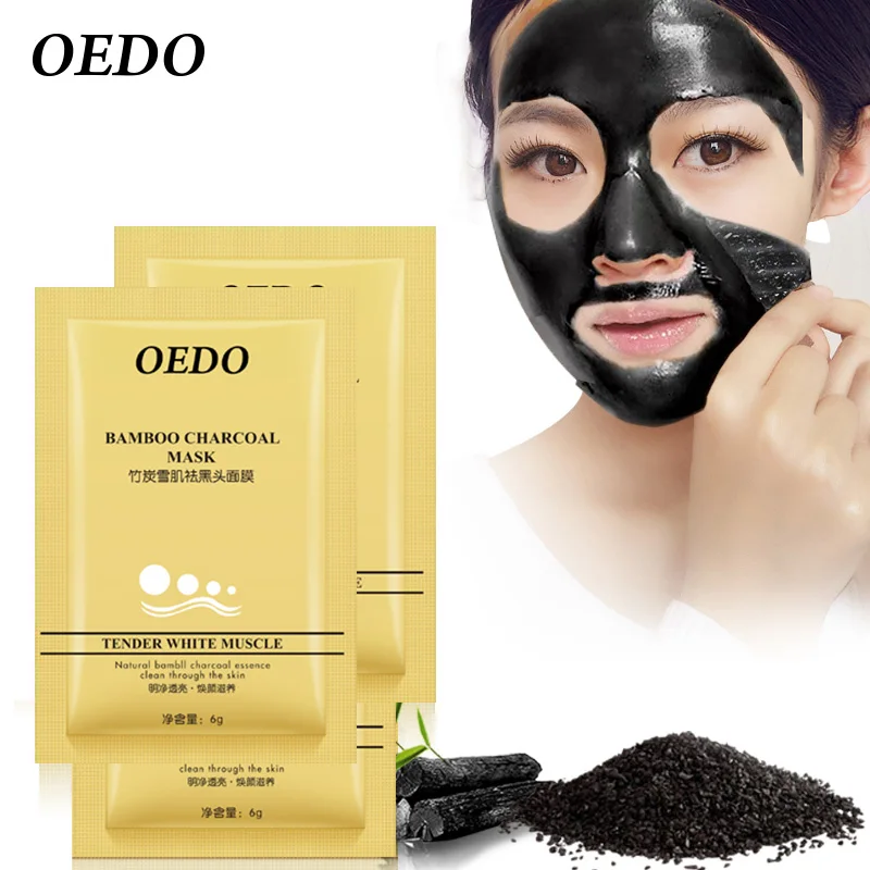 3 шт./лот OEDO бренд уход за кожей бамбуковые угольные маски Восток для удаления