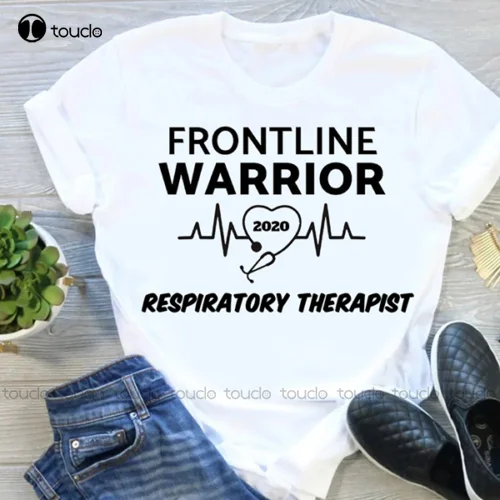 

Frontline Warrior Respiratory Therapist Classic T-Shirt Unisex Women Men Tee Shirt