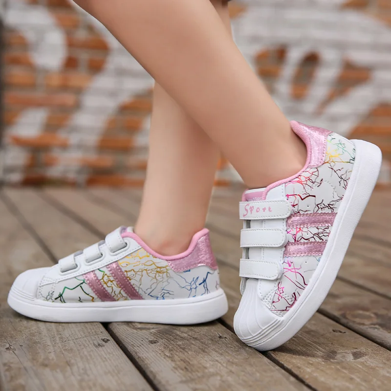 

Children's Shoes Children Girls Casual Cute Light Princess Sneakers Street Tide