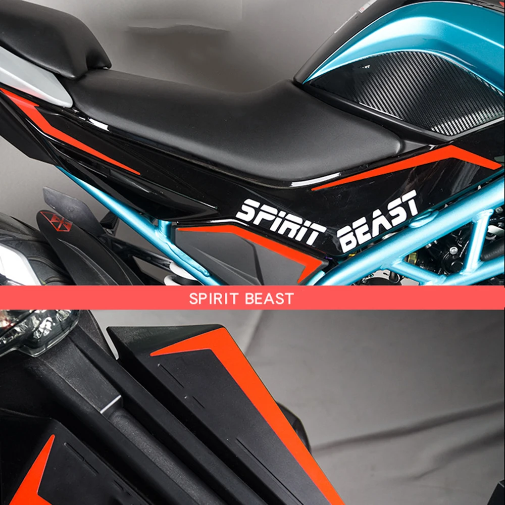 SPIRIT BEAST мотоциклетная наклейка Moto Feul танк накладка мотоцикл наклейка s Мотокросс Pegatinas протектор