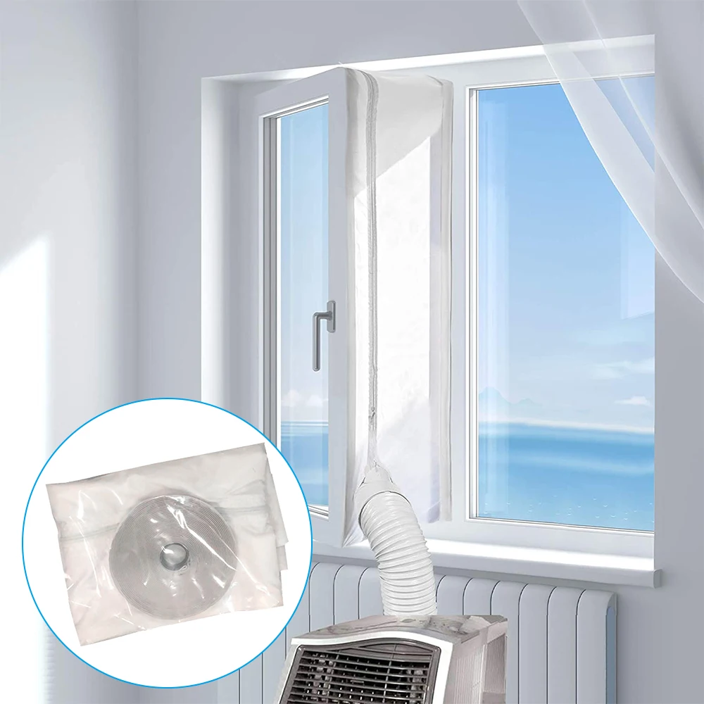 

Portable Air Conditioner Window Frame Sealing Cloth Home Air Conditioning Cover Conditioning Baffle Air Conditioner Tools