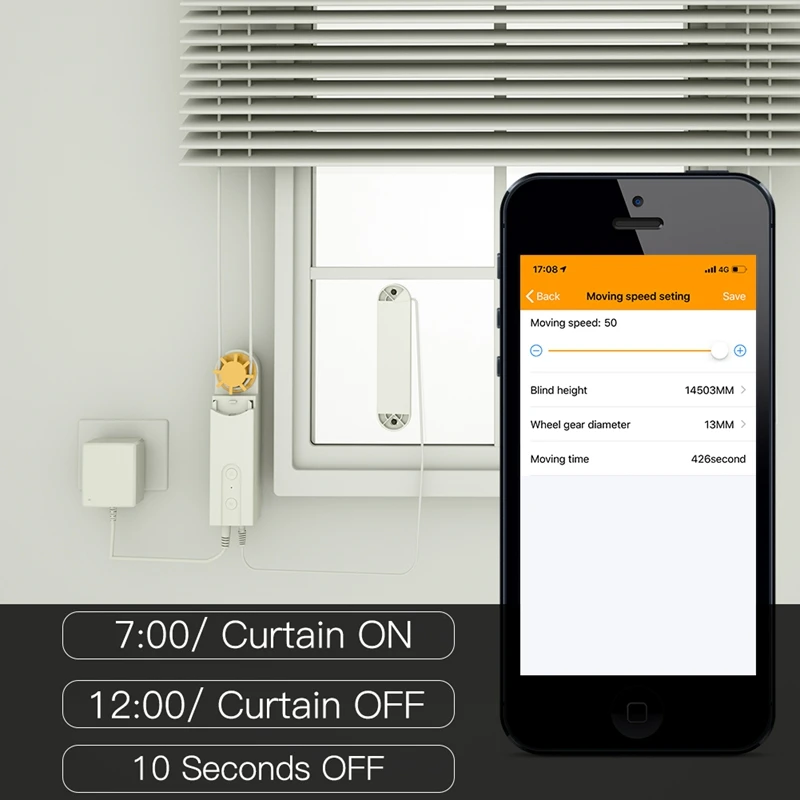 DIY умные моторизованные цепные роликовые шторы затененный затвор приводной