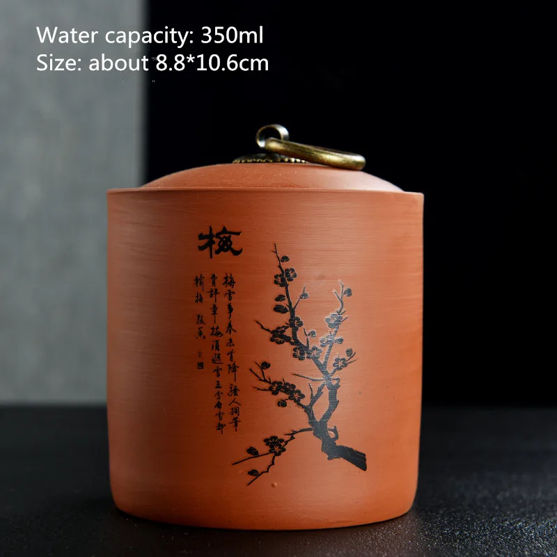 Китайская фарфоровая мини-банка для чая ретро баночка хранения специй баночки