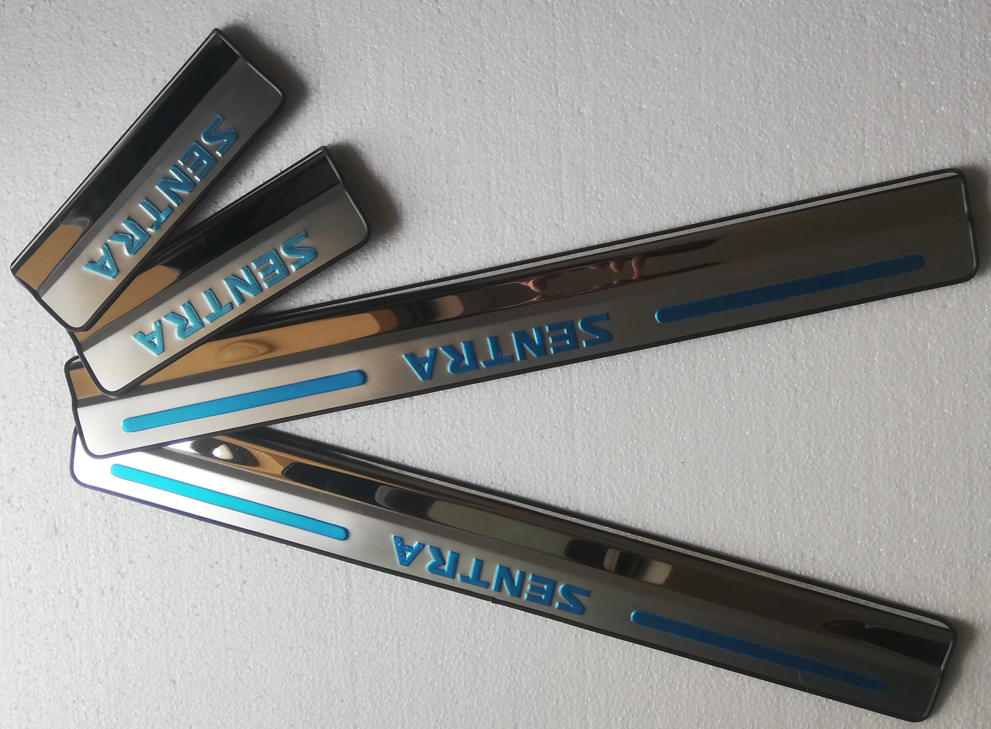 

Для Nissan Sentra 2012 2013 2014 2015 2016 2017 Стайлинг автомобиля из нержавеющей стали зеркальная Накладка на порог приветственная педаль