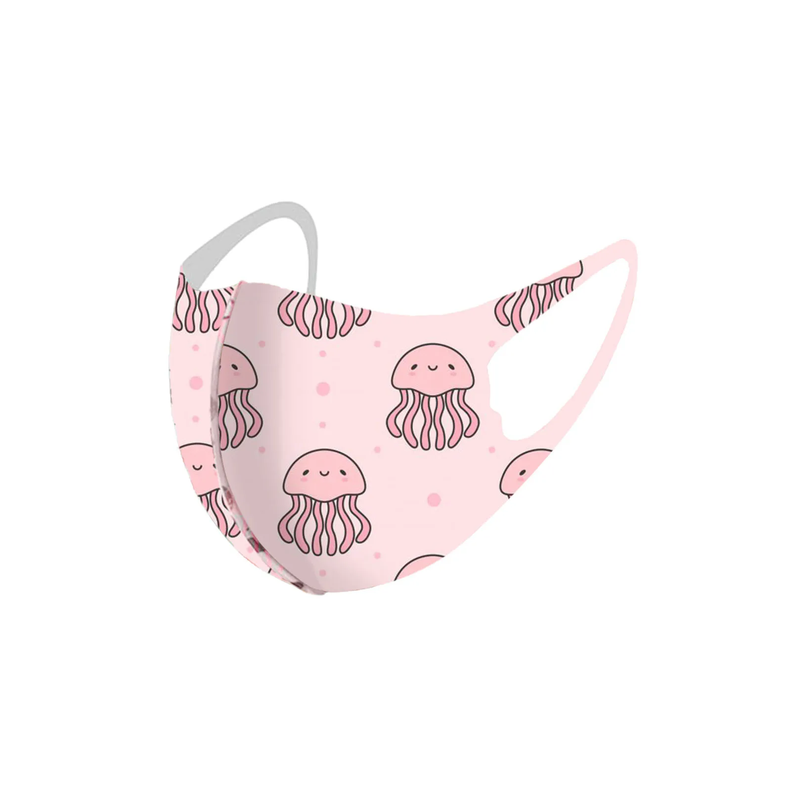 Маска детская из шелка дышащая многоразовая 10 шт. | Тематическая одежда и