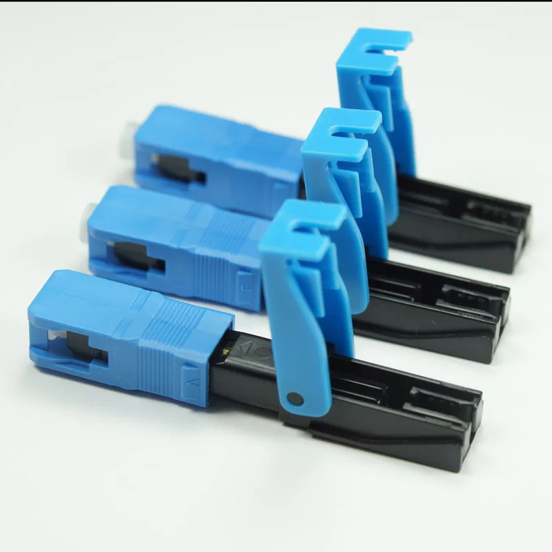 100Pcs. Ftth Sc Upc Glasvezel Draad Sc Upc Quick Connector Ftth Glasvezel Snelle Draad Sc Sc Connector 100Pcs. Ftth Sc Upc Glasvezel Draad Sc Upc Quick Connector Ftth Glasvezel Snelle Draad Sc Sc Connector
