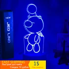 Фигурка игрушки финальная фантазия, светодиодный ночсветильник, лампа для детской спальни, Декор, меняющий цвет, ночсветильник, крутой Детский Рождественский подарок