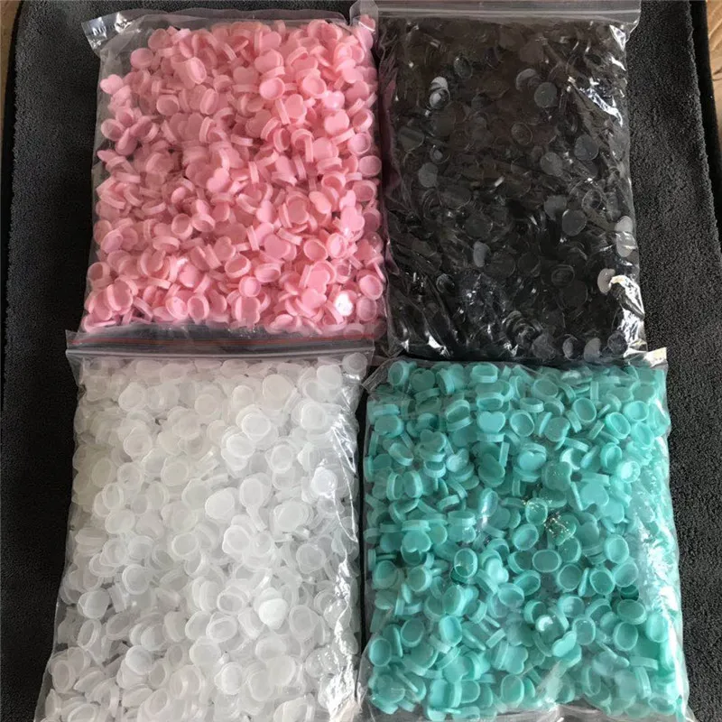 Одноразовые колпачки для кофейной чашки в форме сердца синие красные черные