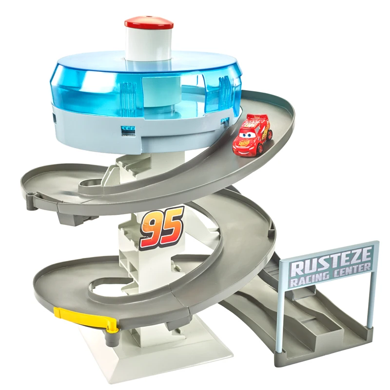 Оригинальные мини машинки Disney Pixar Тачки 3 вращающаяся трек пусковая машина