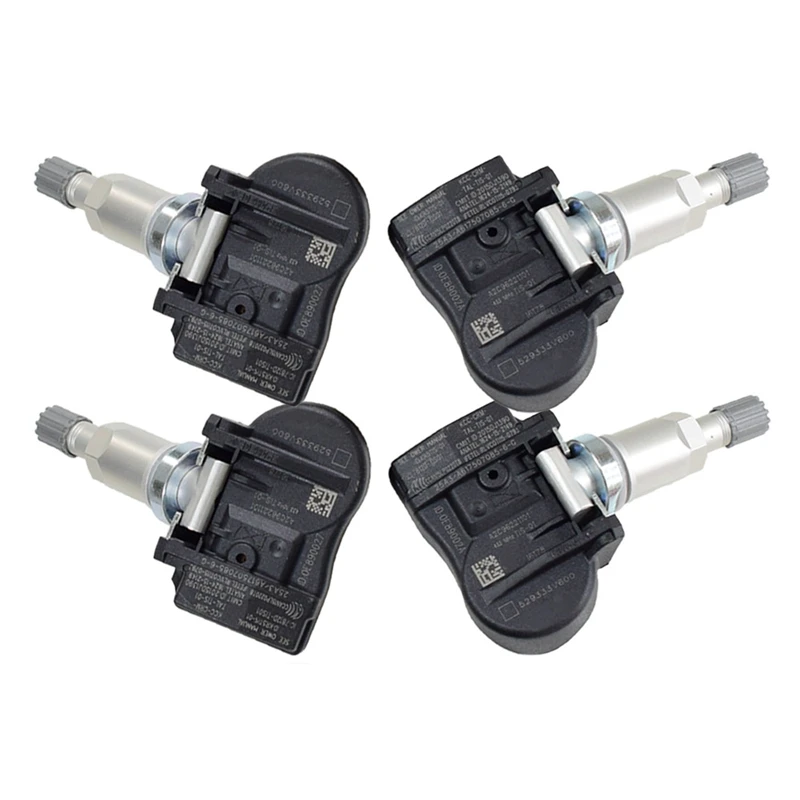 4 шт. TPMS датчик давления в шинах 43 Гц 52933-3V600 для Hyundai Grandeur Kia Rio | Автомобили и