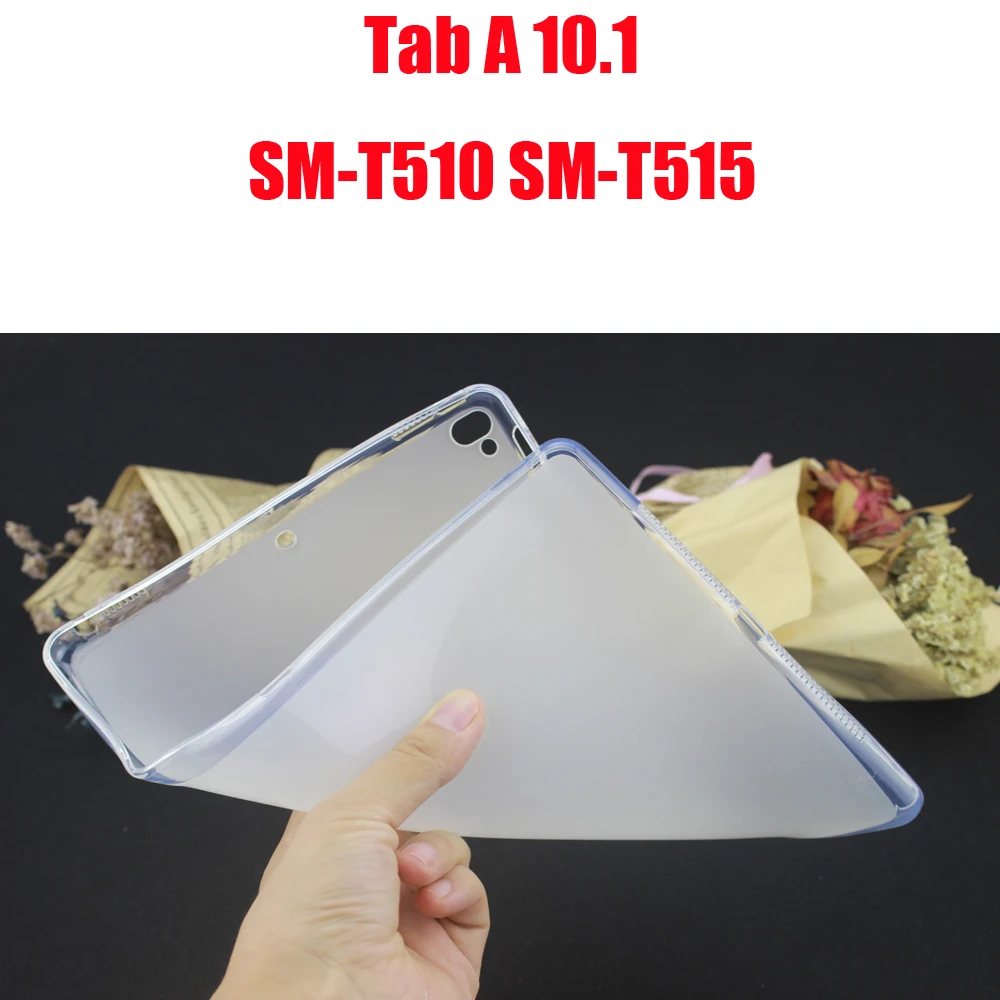 tab A 10.1 T510 T515 ТПУ чехол Обложка для samsung galaxy tab A A6 S6 S5E S4 S3 S2 7,0 8,0 9,7 10,1 10,5 T280 T290 P200 T860 T580 SM-T510 T515 T590 T595 - Цвет: tab A 10.1 T510 T515
