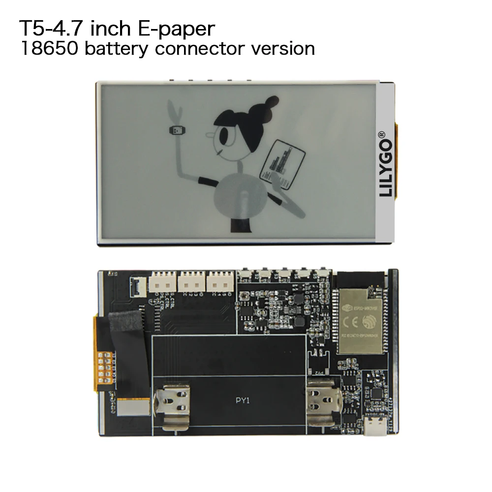 Лилиго®Электронная бумага TTGO T5-4.7 дюйма версия ESP32 V3 16 Мб флэш-памяти 8 PSRAM Wi-Fi/Bluetooth