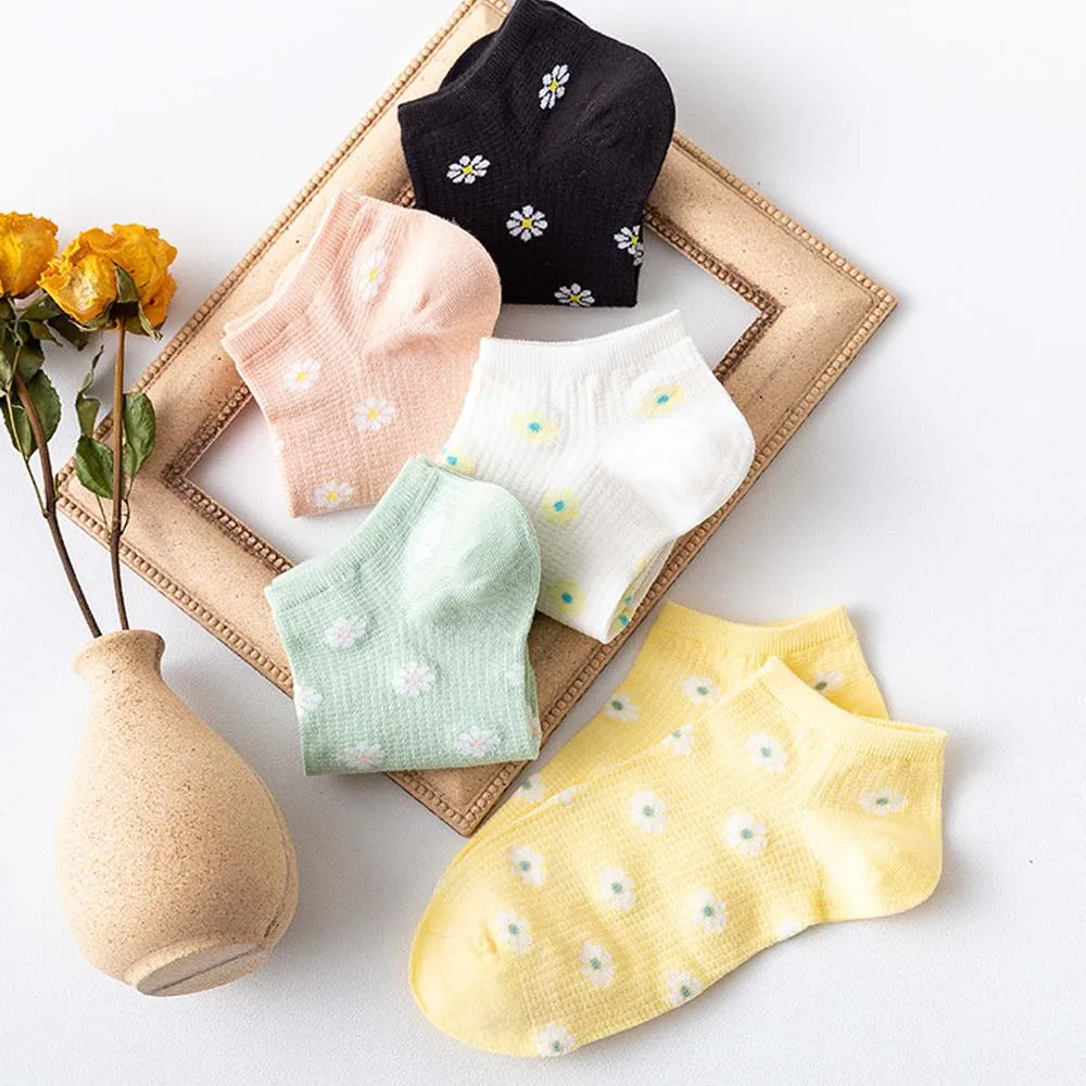 Весенне-летние женские носки-лодочки низкие носки модные маленькие невидимые с