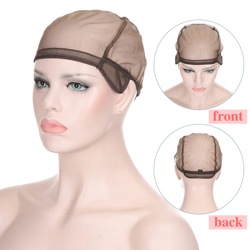 

Wig accessories Wig Cap for Making Wigs with Adjustable Strap on the Back Swiss Lace Hairnets Weaving Wig Cap