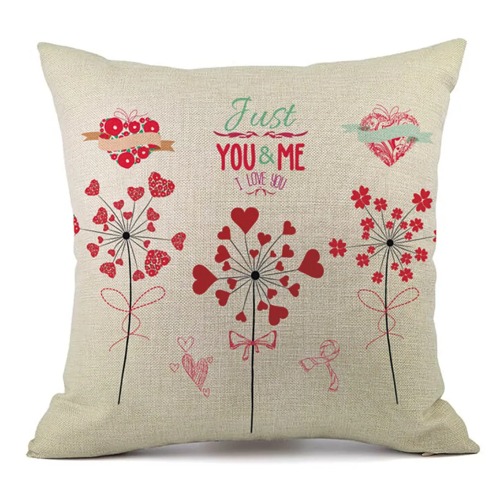 Счастливый День святого Валентина Наволочки белье для диванных подушек