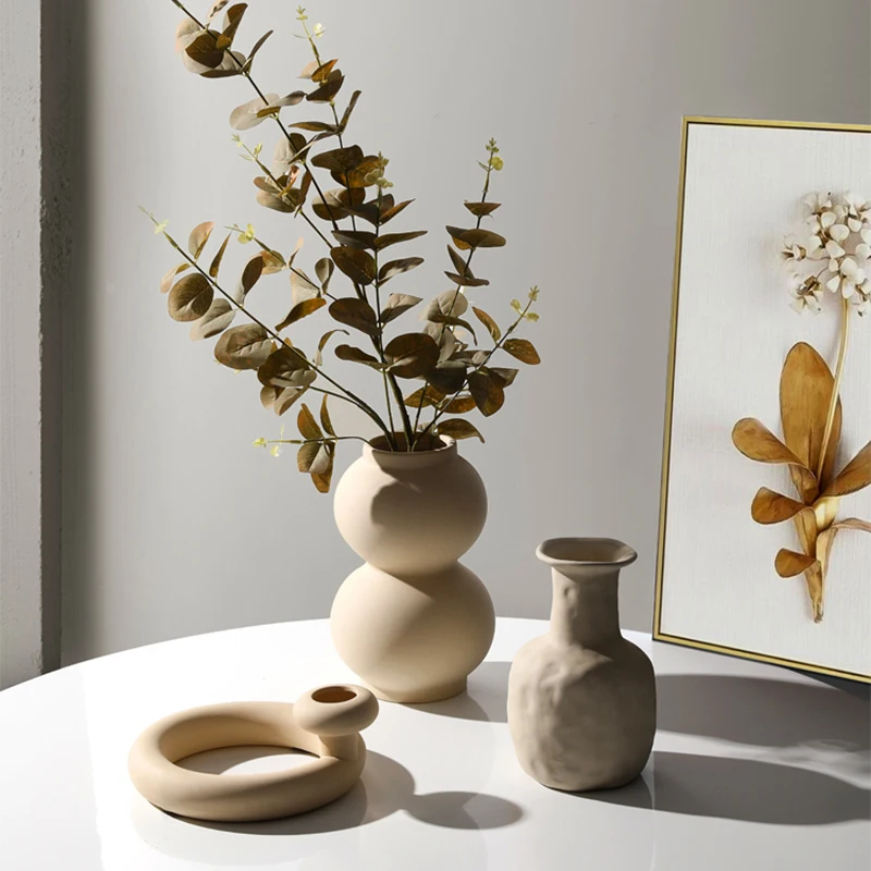 

Vases 2021 Nordic Home Decor Ceramica Decorativa Hogar Living Room DecorationAccessories украшения для дома горшки для цветов