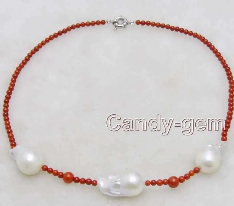 Ювелирные изделия Бесплатная доставка 14*25 мм белый барочный ядерный жемчуг и 3-4