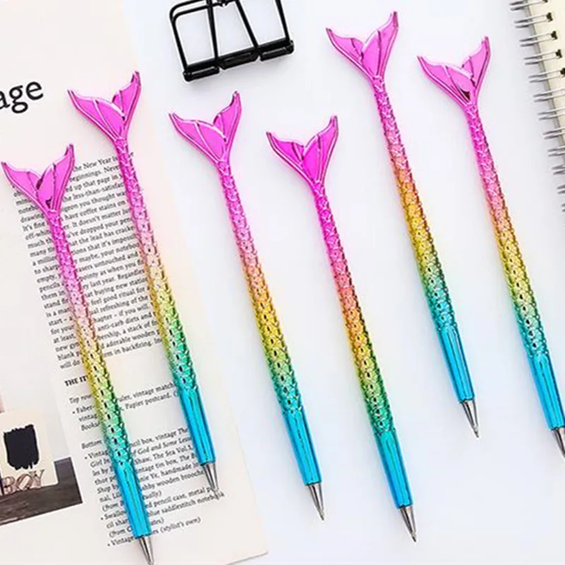 Шариковая ручка Русалка креативные радужные цвета свадебный подарок для гостей