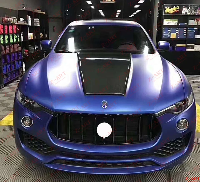 Z ART углеродное волокно аэродинамическим комплектом для Maserati Levante 2017 2020 тюнинга