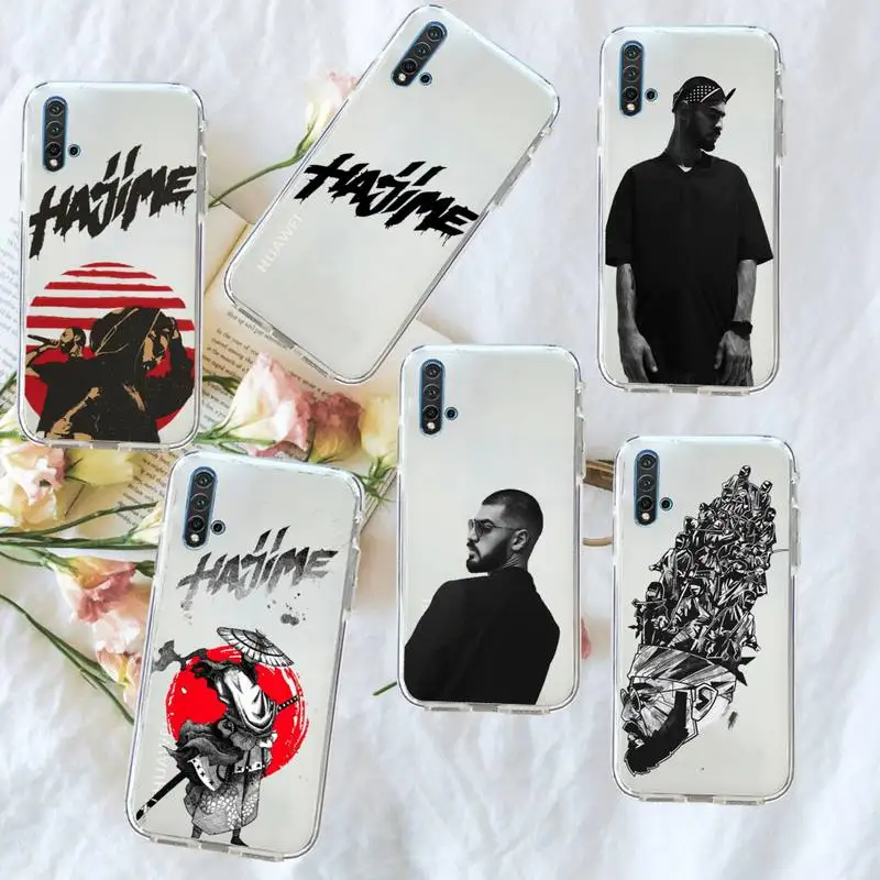 

Hajime MiyaGi Andy Panda Phone Case Transparent for Huawei honor P mate 40 20 30 10 50 i 9 x mate pro lite 8a