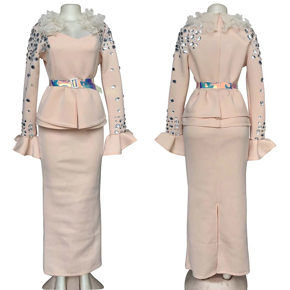 Новинка 2020 элегантное платье в африканском стиле для женщин красота размера плюс