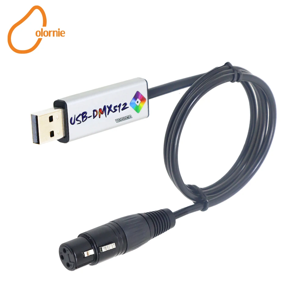 USB адаптер для интерфейса DMX контроллер DMX512 компьютера освещения Satge Win10