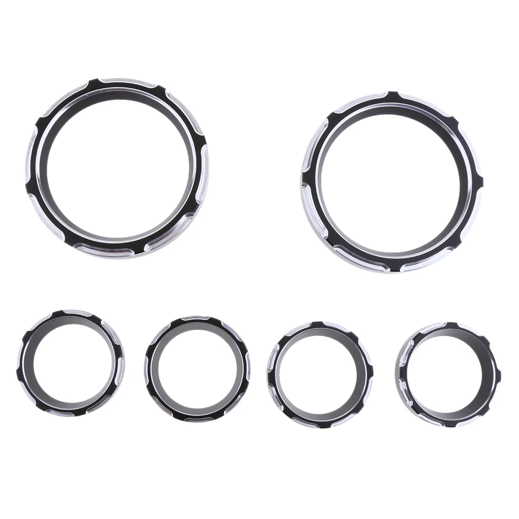 Heavy Duty Instrument Board Gauge Bezel Kit for Harley Electra Glide | Автомобили и мотоциклы