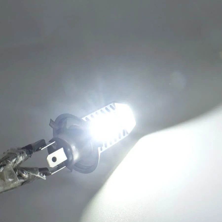 

1pc Motorcycle H4 Hi/Low Beam 6500K 1600LM Headlight HB2 CSP 9SMD Bulb 9V-30V DC