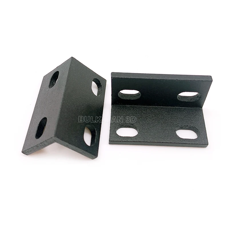 10 шт./лот Гладкий двойной Универсальный L образный кронштейн для 3D принтера