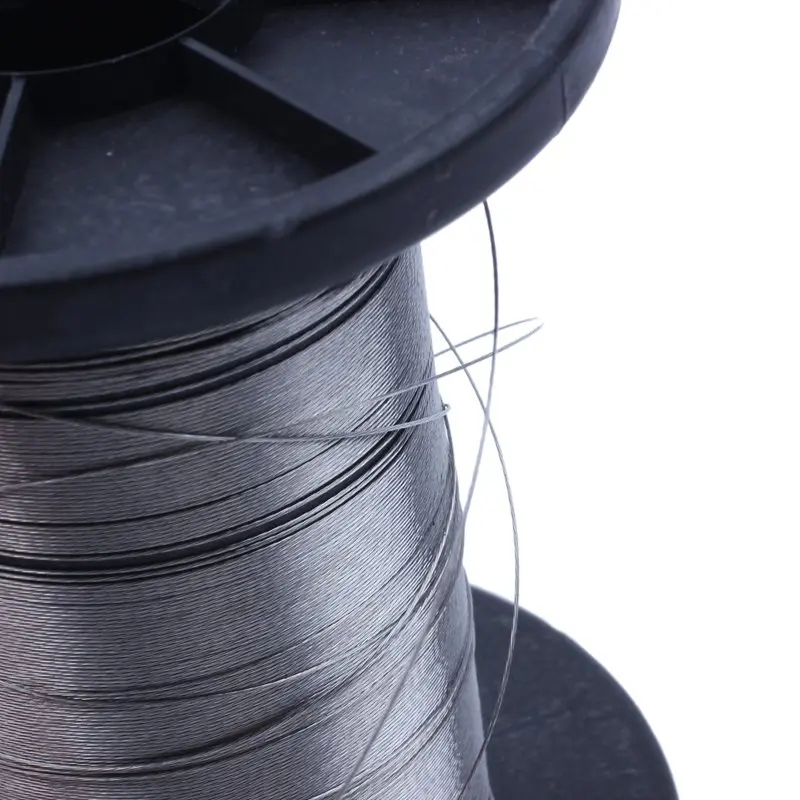 

30M 304 Stainless Steel Wire Roll Single Bright Hard Wire Cable, 0.m