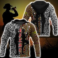 3d hoodie anzac day australia aboriginal and new zealand maori for menwomen sweatshirt spring casual pullover zipper streetwear