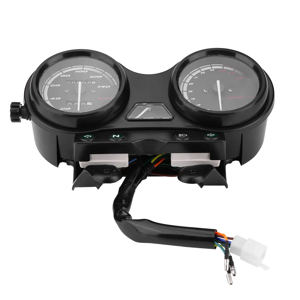 

DC 12V Motorcycle Speedometer Gauge Tachometer Waterproof Anti-Glare Motorbike 12000RPM HD LED LCD Odometer For Yamaha YBR 125