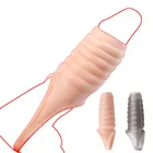 Силиконовый Многофункциональный фаллоимитатор, секс-игрушки для мужчин презерватив для вагины, увеличитель анальной пробки
