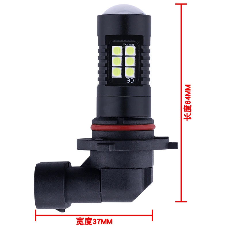 2 шт. 9005 9006 светодиодный фонарь лампы 21W1200LM 21SMD автомобиля ходовые огни 21 Вт 3030 чипы