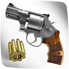 Металлический жестяной плакат с револьвером, украшение для дома, настенная живопись, жестяная вывеска 20*30 см