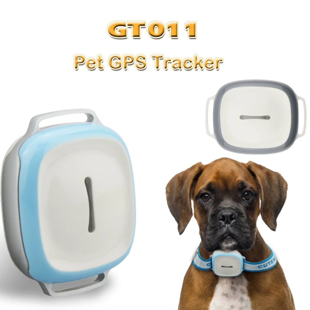 Водонепроницаемый GPS трекер GT011 для домашних животных мини локатор с функцией