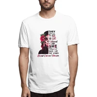 she whispered back i am the storm breast cancer wa graphic tee mens short sleeve t shirt funny tops