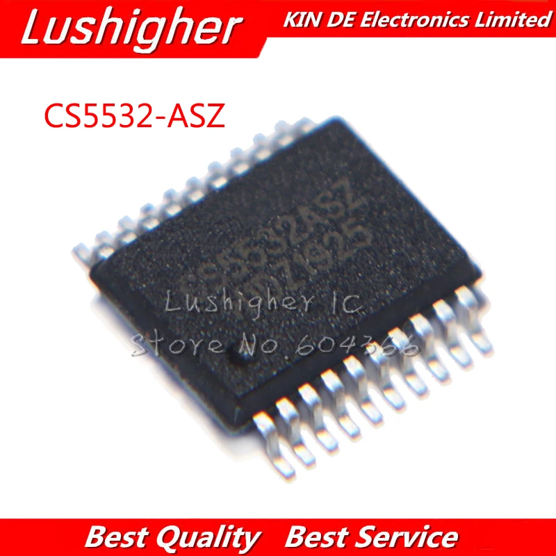 

5 шт. CS5532-ASZ CS5532ASZ CS5532AS CS5532 TSSOP-20 TSSOP