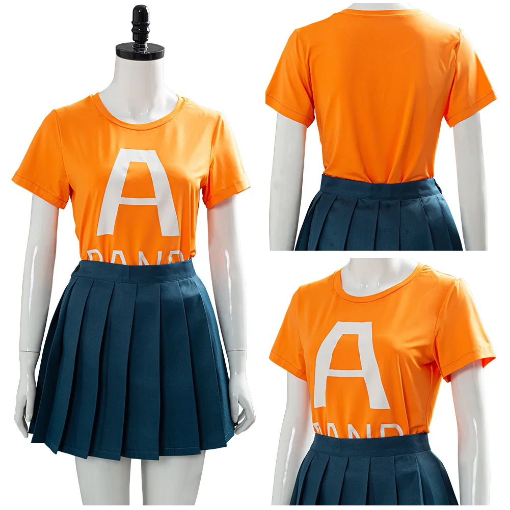 Мой герой Академия урарака охако Косплей Костюм взрослая школьная юбка униформа