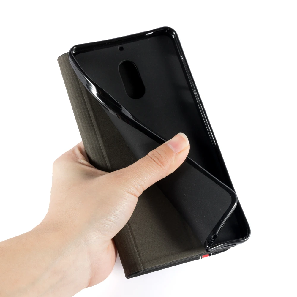Для Nokia 6 флип-чехол для Nokia 6,1 Чехол-книжка для Nokia 6,1 Plus чехол для телефона из искусственной кожи для Nokia 6 Мягкая силиконовая задняя крышка