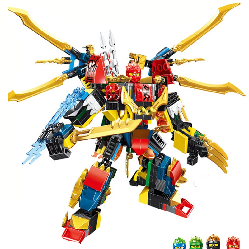

Mecha Chariots Ninjajoed Dragons Model KAI JAY ZANE Figures Building Blocks Kids Toys Bricks Gift for Children Boys