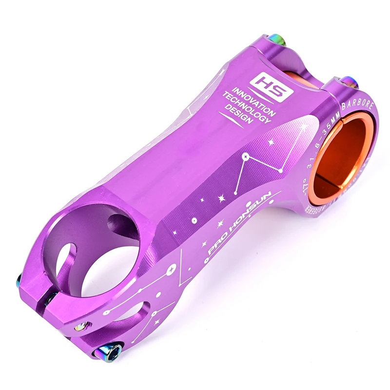 

Bicycle Handle For Mountain Bike 28.6*31.8*90mm Handle Stems Of Bicycle 17 Degree Short Handle Bicycle Accessories