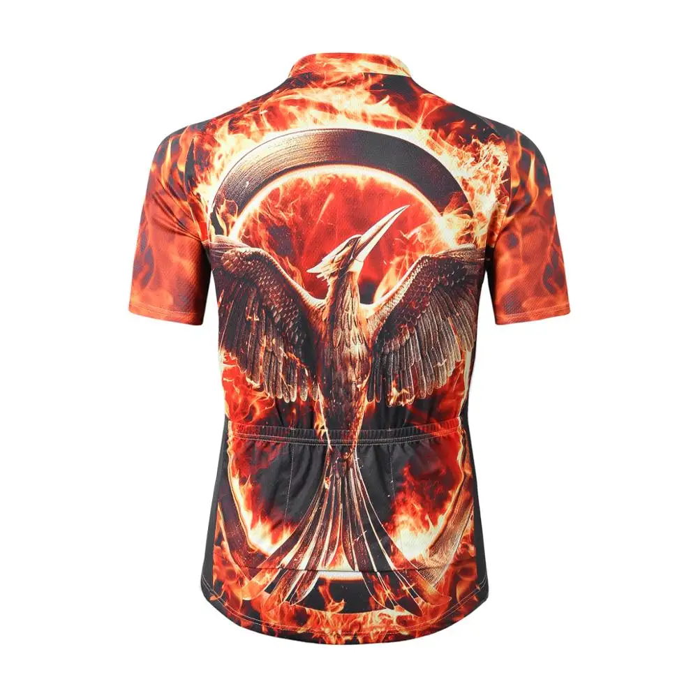 Короткий рукав Велоспорт Джерси Лето Велосипед Одежда дышащая Униформа