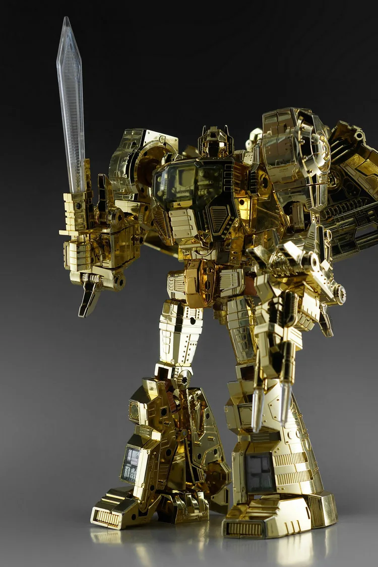 MP08 Гримлок трансформация MP-08 негабаритных гальваническим версия фигурка ко Робот Игрушки
