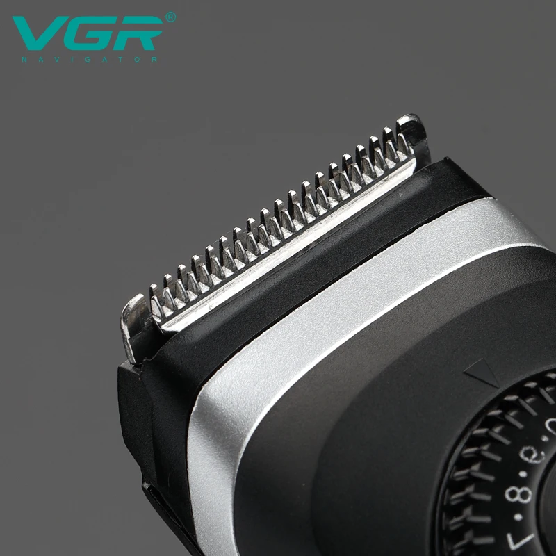 Беспроводной профессиональный триммер для волос машинка стрижки бороды усов