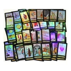 Новинка 78 шт. блестящие карты Таро Уайт набор карт будущее гадания карты игры Таро игрушки забавная игра английская версия