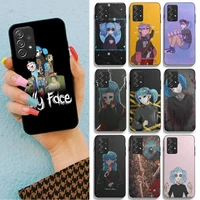 sally face phone case for samsung galaxy s9 s8 plus s10 5g s21 s30 s20 ultra s10 lite 2020 soft cover